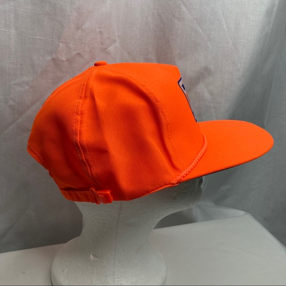 Work Zone Orange Stay Alert NCDOT Trucker Hat Cap - Picture 3 of 9